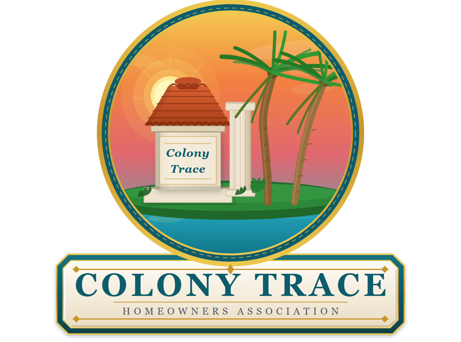 Colony Trace HOA Logo